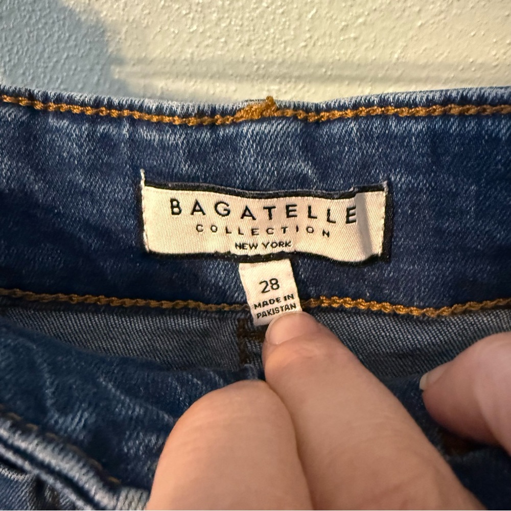 Bagatelle Women Wide Leg Jeans Size 28 Stretch High Waist - Picture 3 of 13